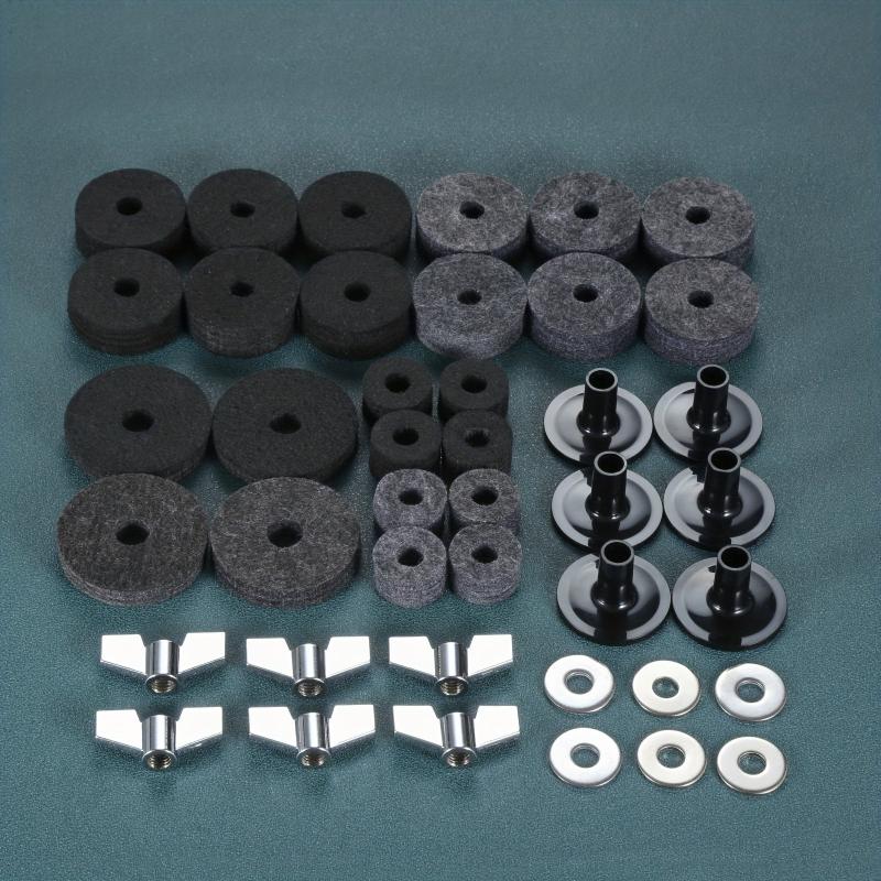 21pcs Cymbal Felts and Sleeves Set - Protect Your Cymbals
