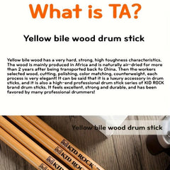 Jazz Drum Sticks on Shelf - Drum Hammers for Drums
