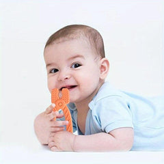 4 Pcs Silicone Teething Toys for Babies, Hammer Spanner Wrench Pliers Tools Set