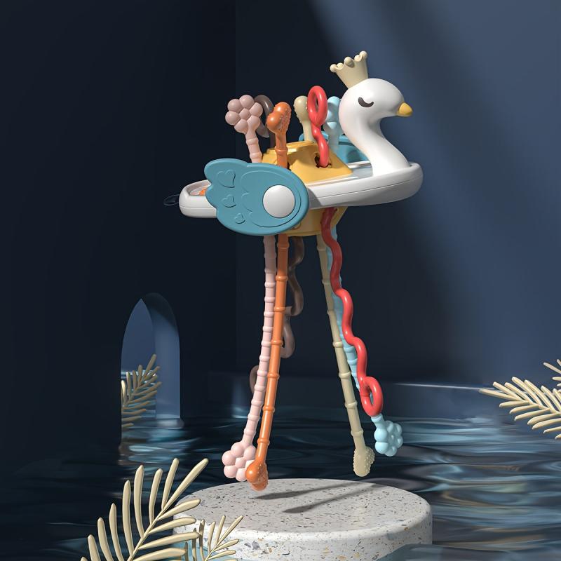 Baby Teething Toy for Coordination and Grinding