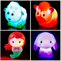 LED Bathtub Mermaid Floating Shower Toy for Toddlers