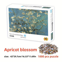 1000pcs Jigsaw Puzzle: Gift, Decompression Toy, Home Decor, Challenge