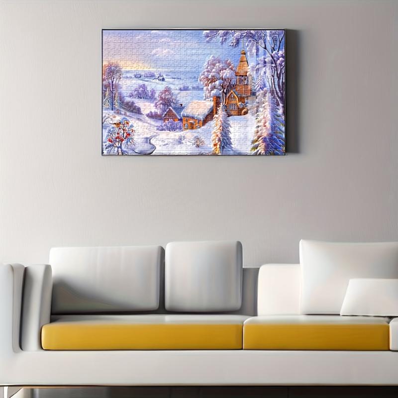 1000 Pieces Jigsaw Puzzle Adult Decompression Landscape Art Painting Puzzle