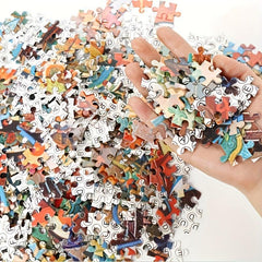 1000 Pieces Jigsaw Puzzle Adult Decompression Landscape Art Painting Puzzle