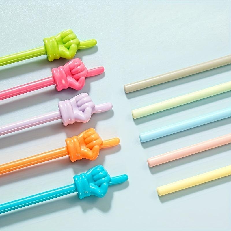 10pcs Finger Reading Stick Indicator Stick Teaching Tool for Kids