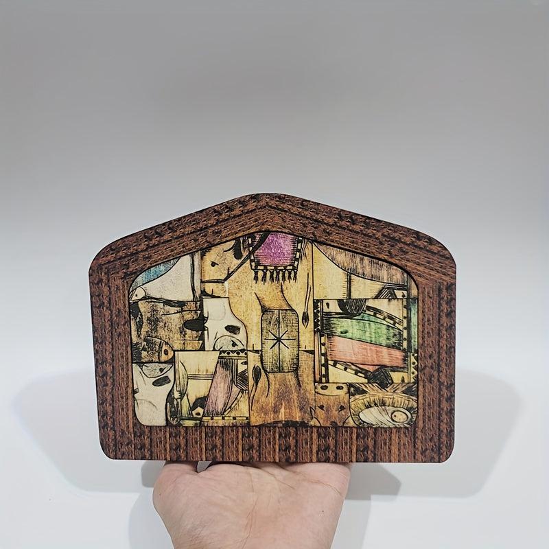 Wooden Puzzle Birth of Jesus Easter Decoration