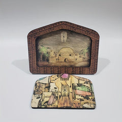 Wooden Puzzle Birth of Jesus Easter Decoration