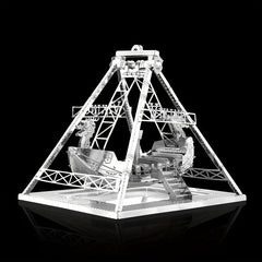 3D Metal Jigsaw Puzzle Model Viking Pirate Gift Decoration