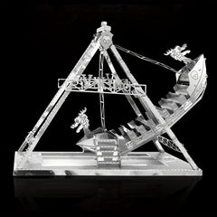 3D Metal Jigsaw Puzzle Model Viking Pirate Gift Decoration