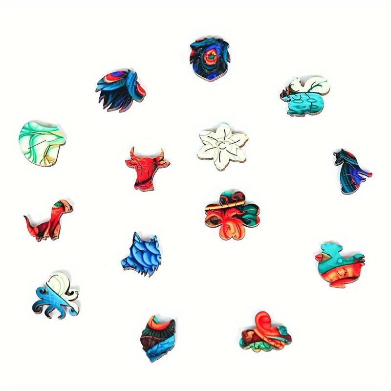 Horrible Tomb Halloween Wooden Puzzles Unique Shape High Puzzles