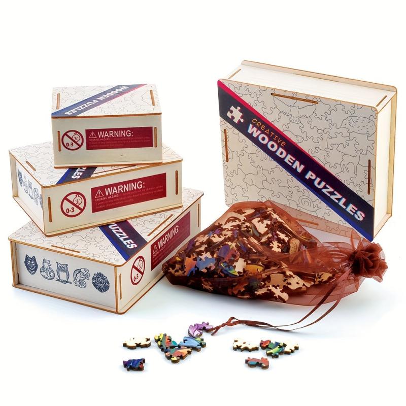 Dragon Wooden Puzzle in Box