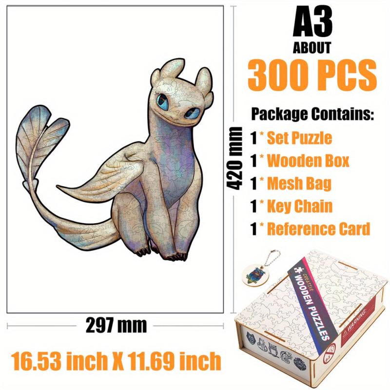 Dragon Wooden Puzzle in Box