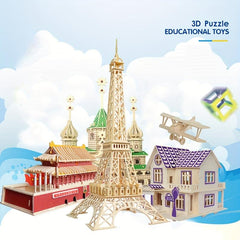 Building Blocks Toy Educational Construction Toys 3D Building Puzzle Toys Gift