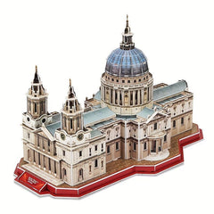 St Paul's Cathedral 3D Paper Model Puzzle House Craft Toy for Teens & Children