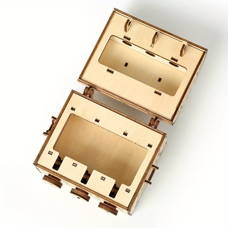 3D Wooden Puzzle Combination Box Educational Toy