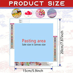Anime Diamond Painting Kit 5D DIY Round Drill Cross Stitch