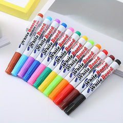12-Color Water Painting Pens Spoon Set Magic Floating Pens Erasable Whiteboard