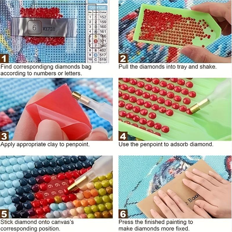 Halloween 5D Diamond Painting Kit Home Decor Art Crafts