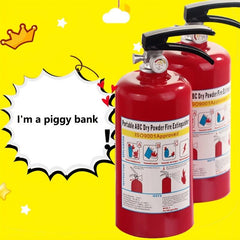 Creative Fire Extinguisher Piggy Bank for Kids