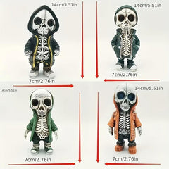 Halloween Skull Doll Resin Crafts Decoration