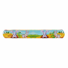 6 Pack Farm Animal PVC Pat Rings for Kids' Birthdays