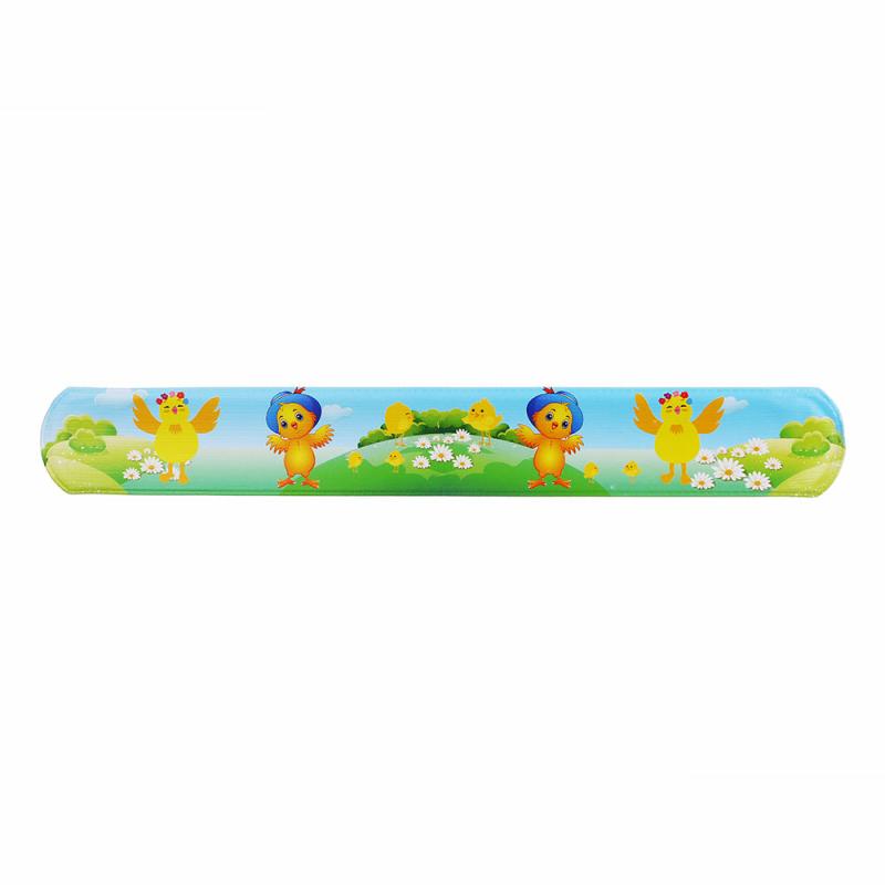 6 Pack Farm Animal PVC Pat Rings for Kids' Birthdays