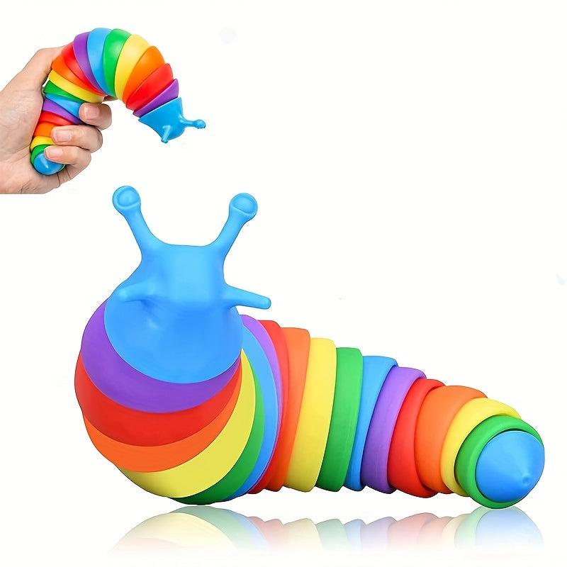 Fidget Slug Toy Autism Sensory Toy For Kids & Adults