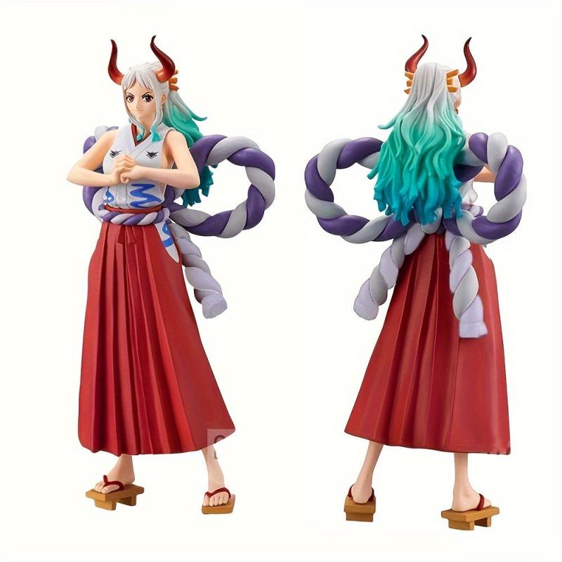 Dragon Horn Kimono Princess Action Figure - Ideal Gift for Anime Fans