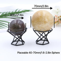 Crystal Ball Holder Display Stand Home Desktop Decoration