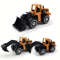 Creative Toy Engineering Vehicle Bulldozer Mini Car Excavator Model