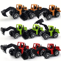 Creative Toy Engineering Vehicle Bulldozer Mini Car Excavator Model