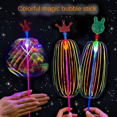Versatile Music Ribbon Magic Stick Bubble Flower Glow Stick