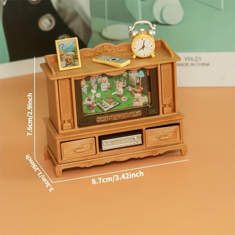 Doll House Living Room Set for Girl Children Toys