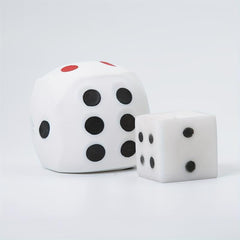 Big & Small Dice Squeeze Toys Stress Relief Flying Chess Ludo Party Supplies