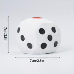 Big & Small Dice Squeeze Toys Stress Relief Flying Chess Ludo Party Supplies