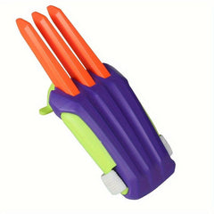 3D Carrot Claws Plastic Claw Weapon Model Props Halloween Carrot Toy