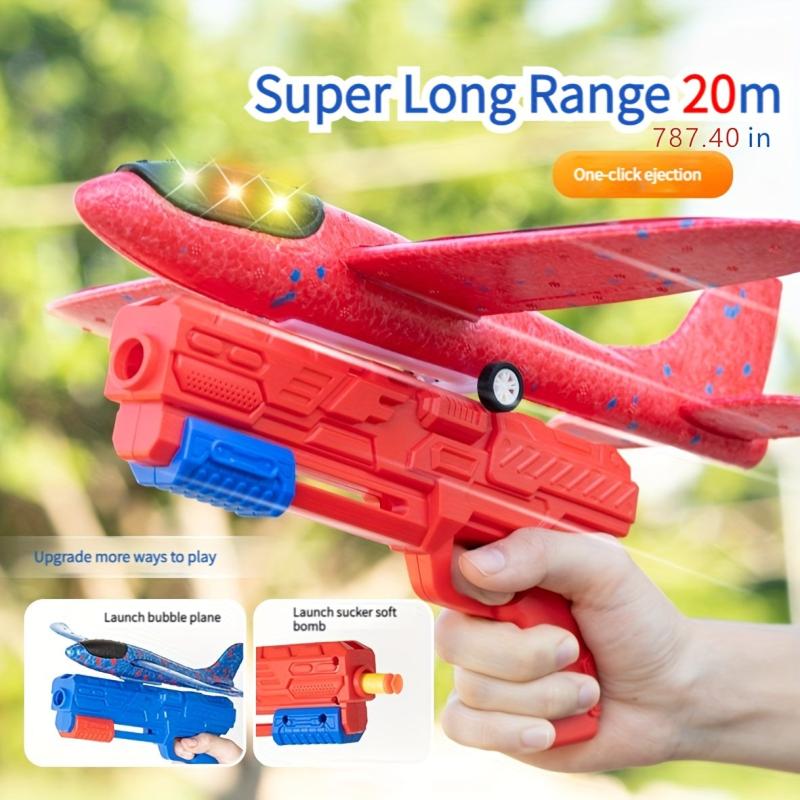 Toy Gun Foam Soft Bomb Airplane Glider Outdoor Toy