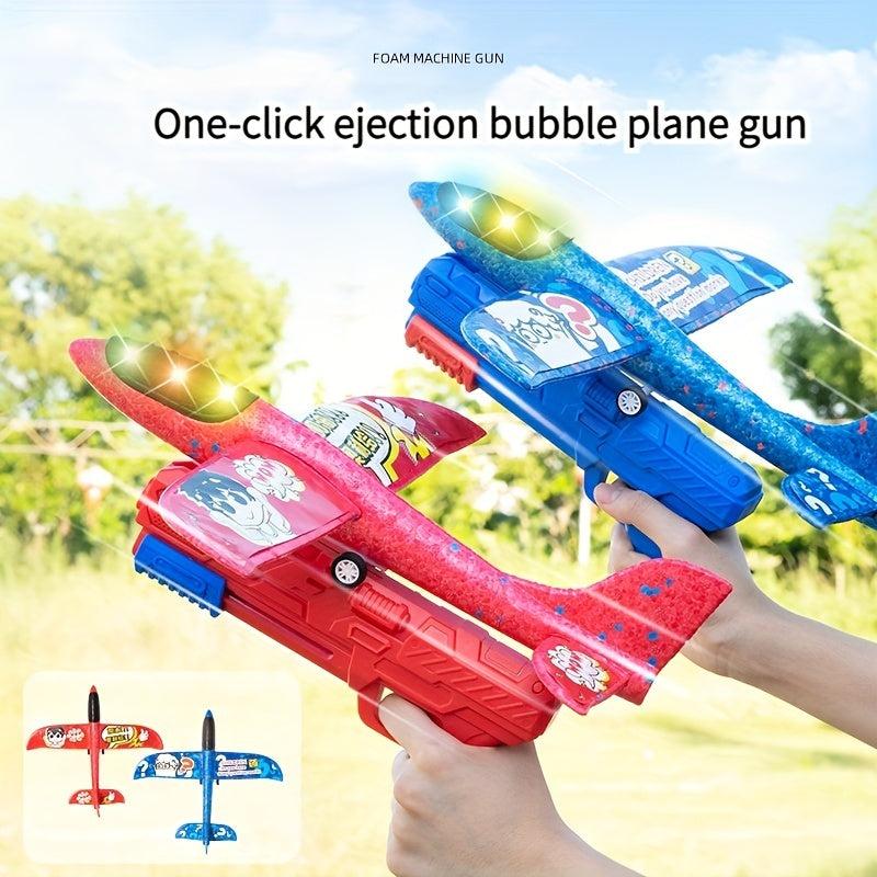 Toy Gun Foam Soft Bomb Airplane Glider Outdoor Toy