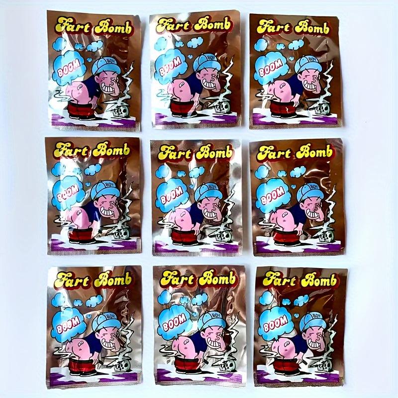 10pcs Puff Stink Fart Smell Bomb Perfume Bomb Funny Tricky Toys