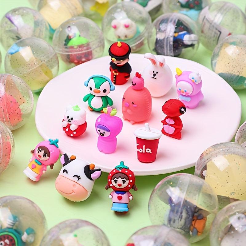 45mm Round Starry Sky Twist Egg Pen Holder Toys for Kids