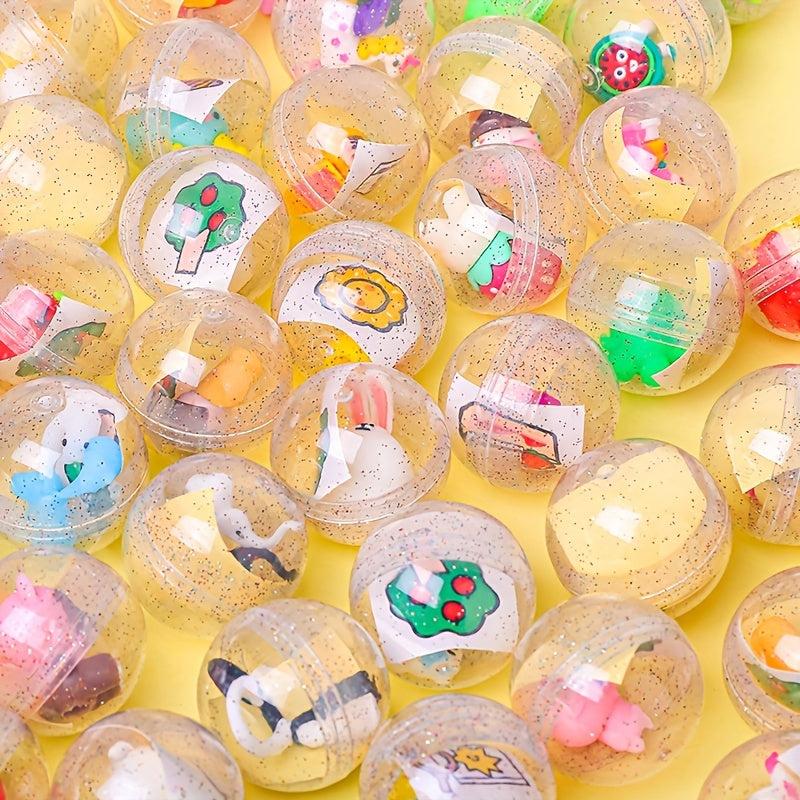 45mm Round Starry Sky Twist Egg Pen Holder Toys for Kids