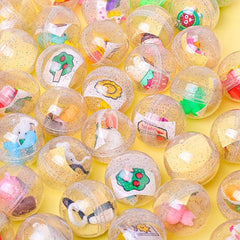 45mm Round Starry Sky Twist Egg Pen Holder Toys for Kids