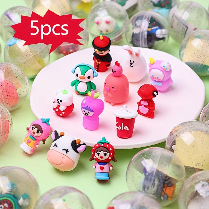 45mm Round Starry Sky Twist Egg Pen Holder Toys for Kids