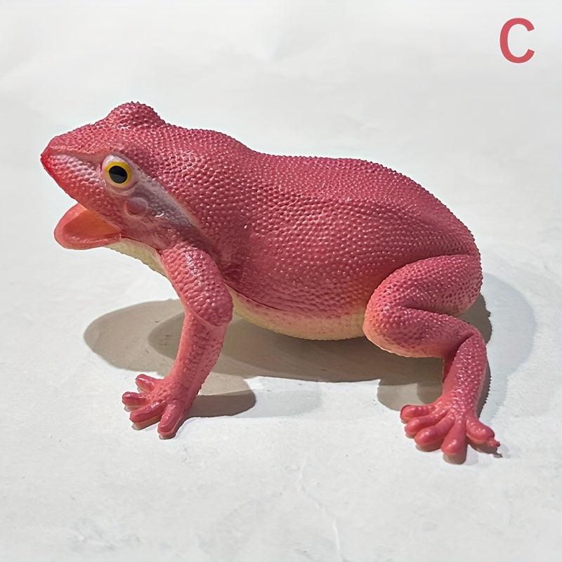Halloween Prank Pinching Frog Model Toy