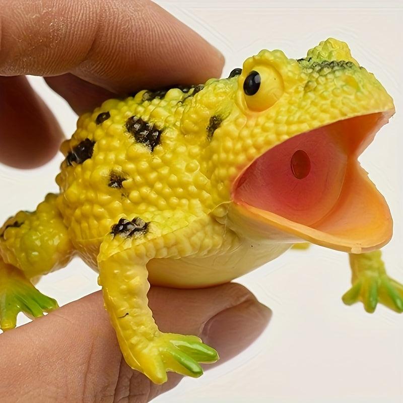 Halloween Prank Pinching Frog Model Toy