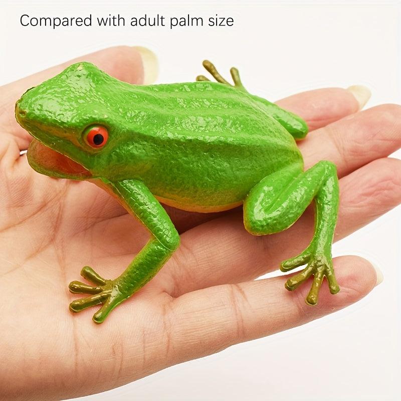 Halloween Prank Pinching Frog Model Toy