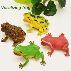 Halloween Prank Pinching Frog Model Toy