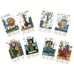 Graffiti Tarot Deck Set - Fortune Telling Game