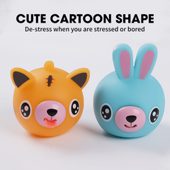 Animal Pinch Press Ball Tongue Out Stress Reliever Toy Soft Rebound Slow Rising