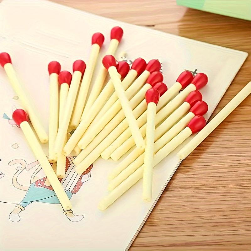 Mini Ballpoint Pen Toy Portable Match Doodle Writing Creative Office Stationery